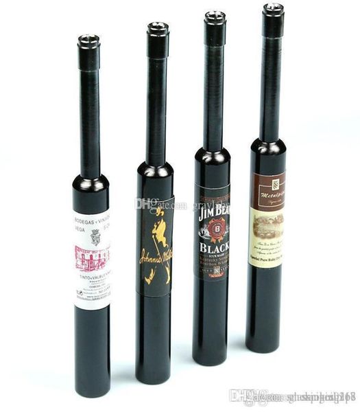 Дешевая мини -мини -бутылка из красного вина в форме раста металлическая табачная труба для подарочной трубы для подарочного 433963