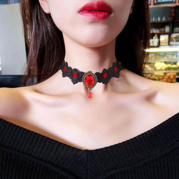 CHOKER VINTAGE GOTHIC COMKERS CRISTAL VICTORIA