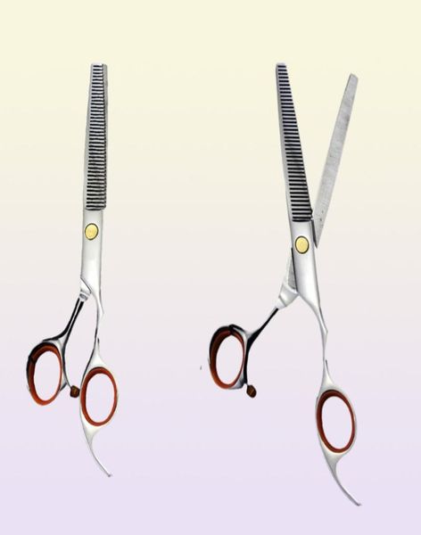 Hair Scissors Professional Japan Steel 7 3939 Pet Dog Brooming Cut Rainning Shears Cutting Berbere Hairdressing Scissorshair6929344