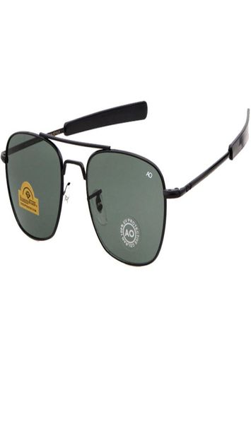 Articoli da sole pilota dell'esercito più recente per occhiali da sole designer maschi