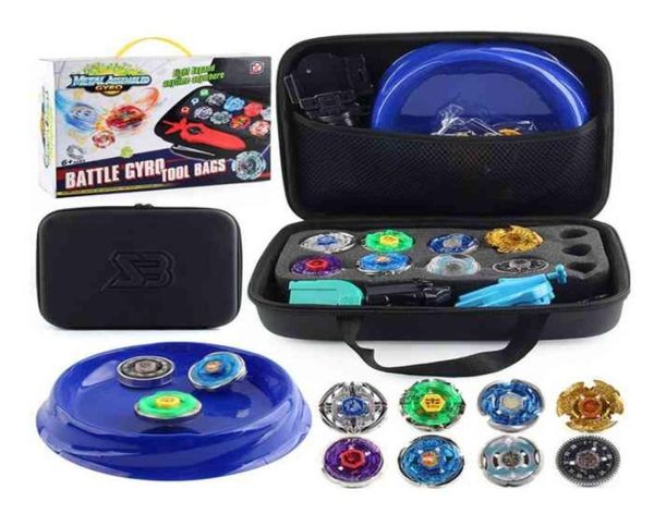 Bx Toupie Burst Beyblade Metal Fusion 4D Spinner Top com Box Launcher X05287823564