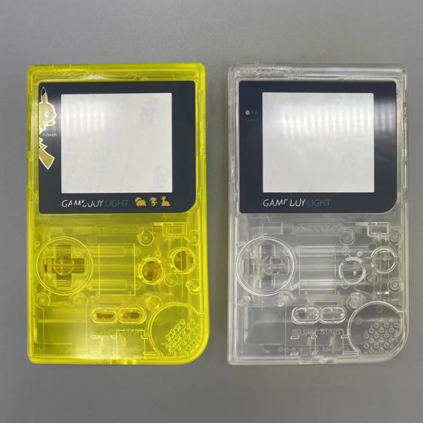 Accessoires Neues Shell -Kit für Gameboy Light GBL Housing Plastic Game Case Cover Game Console für Nintendo Shell mit Tasten Aufkleber Etikett
