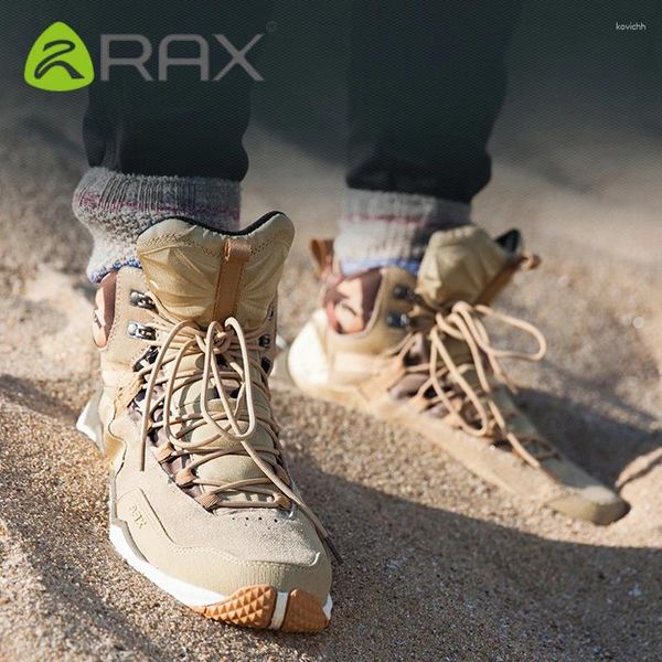 Fitnessschuhe Rax-Männer wasserdichte Wanderschuhe echte Leder-Trekking-Taktikbergsteigerin im Freien