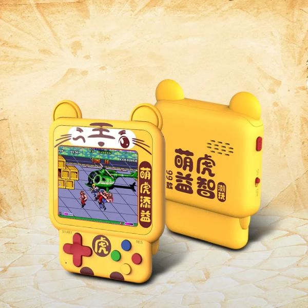 Spieler W1 3 Zoll Klassiker Spielspieler 99 in 1 Sup Hand gehalten TV -Spielkonsole Retro Arcade Mini Portable Handheld Game Box