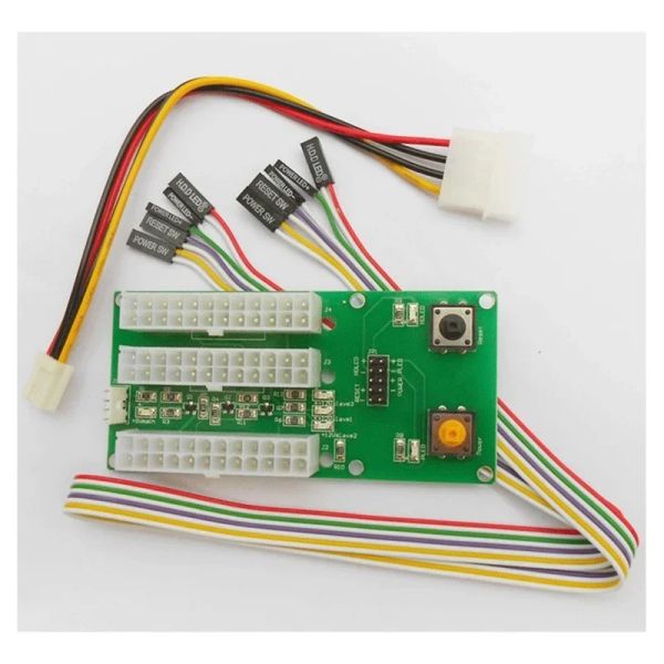 ATX -Netzteils Versorgung Synchrones Startkabel Multi -Netzteil 24 -Pin -IDE 4 Pin -Startplatine für ETH -Münzbergmann