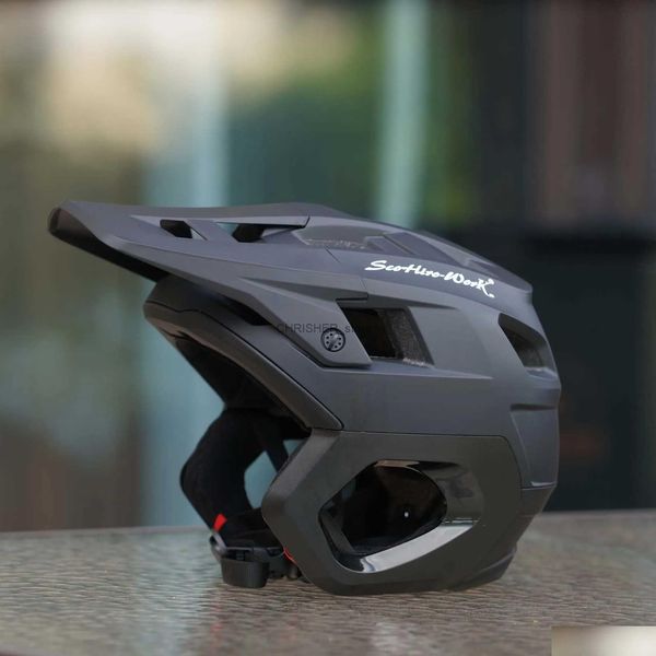 Caschi da arrampicata Pemila Nuovo casco da 3/4 bici mezza gare di montagna protezione per le orecchie integrata fuori strada skateboard bmx drop drop sports otqrn