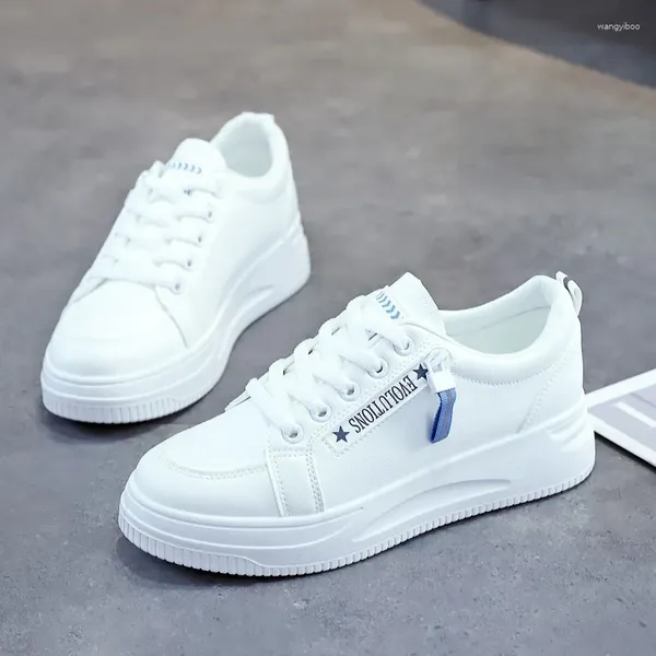 Scarpe casual Comemore 2024 Spring White Sports Sneaker's Sneaker da corsa piatta da scarpa comoda piattaforma di grandi dimensioni 43