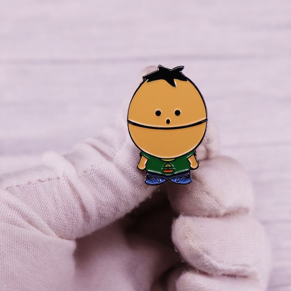 Cartoon d'infanzia South Park Enamel Pin Pin d'infanzia Film Movie Quotes Balch Badge Film Anime Film Giochi