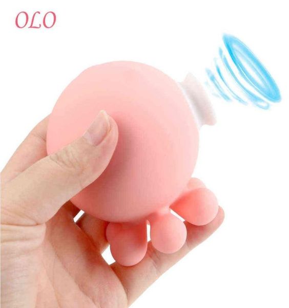 OLO Octopus succhiare il capezzolo vibratore Massager a 9 velocità Sex Toys for Women Anal Pussy Clitoride Vagina Shop di stimolatore orale P08186801018