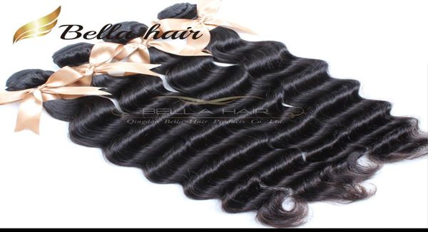 Pacchetti di onde profonde sciolte 34 per lotto 8A Virgin Human Hair Extensions trapurs Bella Facetry2645748