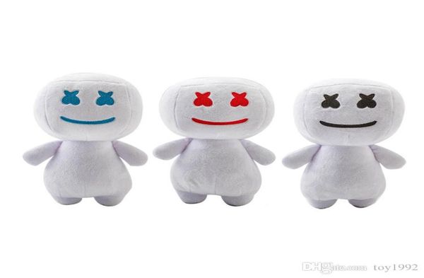 2019 New Electronic Music Festival 25cm DJ Marshmello Party PP Cotton Cotton Toy Toy Bambola Halloween Dolli regalo 2954078