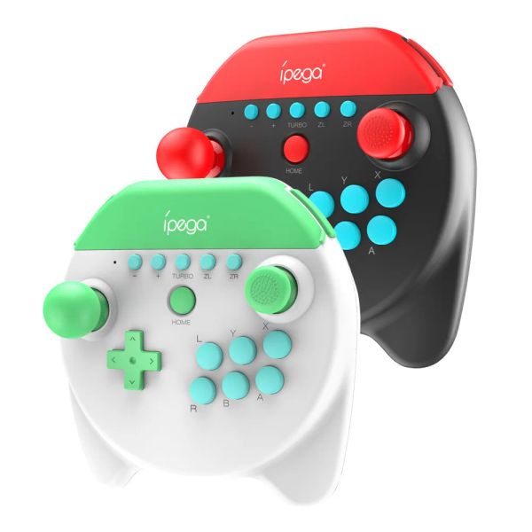 Gamepads ipega bluetooth gamepad per la console di gioco switch con controller NS NS VIBRAZIONE SIUSUP NFC per accessori Switch