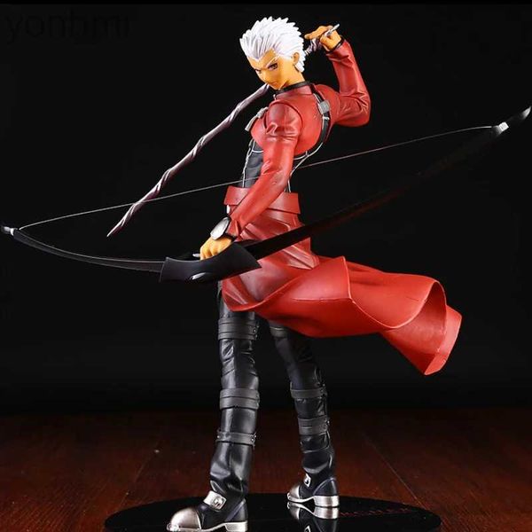 Anime manga 25cm Japon Anime Saber Değer Değer Kesinti Gece Archer Blade Kılıç 1/7 PVC Ölçek Eylem Figürü Koleksiyon Model Oyuncaklar Brinquedos 240413