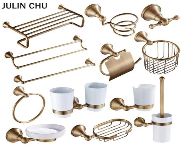 Porta asciugamani accessori per bagno in bronzo set hardware set antico cappotto per scaffale per scaffale barra per piatto di piatto di pellicola per piatto per piatto da doccia BR3985111