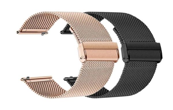 Watch Bands in acciaio inossidabile Loop a rilascio rapido cingola per Nokia Withings HR 36mm 40mm Watchband5300095