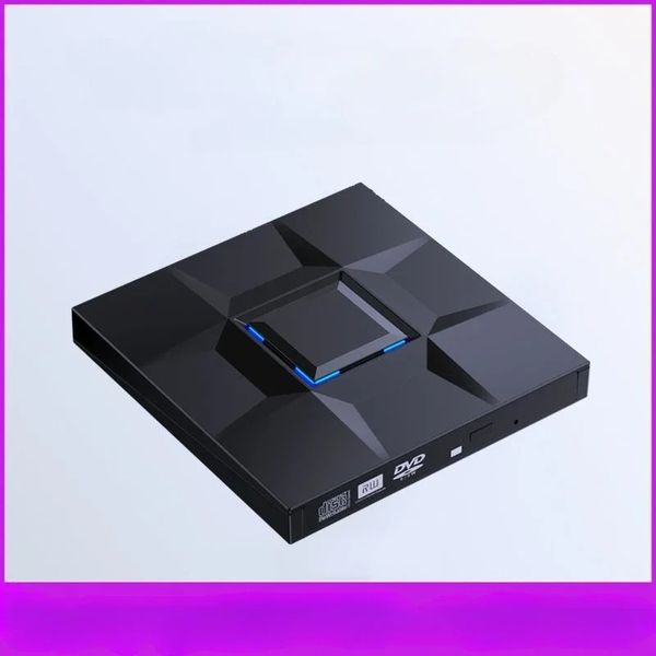 Externe Blu-ray Burner Drive USB3.0 DVD-Player 3D Slim Optical Drive Blu-ray Writer Reader CD/DVD-Brenner für Windows/iOS