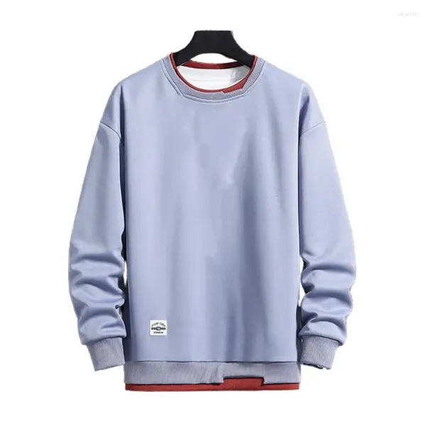 Moletons masculinos Spring Autumn Casual Sweetshirt Men Hip Hop Streetwear Pullover Sweater Sweater Moda Clothes Male Grandizes Tops 2024