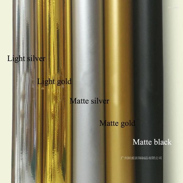 Adesivi per finestre Luce ispessita e specchio metallizzato in argento in argento Matte Mobili a colori per le lettere adesivi rinnovate