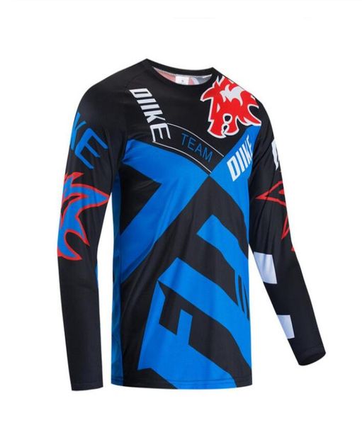 2020 New Speed Surrender Mountain Bike Jersey Jacke Langarm Quickdrying Offroad Motorcycle Racing Anzug T -Shirt Polyester Qu4385415