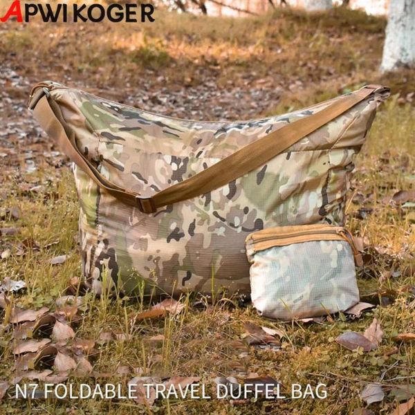 Duffelbeutel wasserdichte Brennholzträgerbeutel Großkapazität Holzblockhalter Totes Handtasche faltbare Einkaufstasche