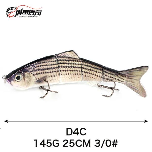 Köder Köder Swimbait Große Fischerei Hartköder Gewichte 145 g Schwimmbass Whopper ISCA Künstliche Articos de pesca Salzwassertropfen DHTKV DHTKV