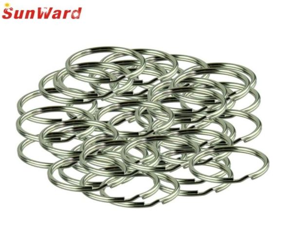 catene chiave Fasgion 50pcs Kaying Kay Chain 25 mm Chiave di split rotonde Rings Keychain Delicate Whole New9666022
