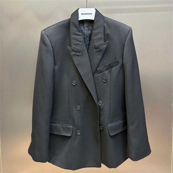 Edizione abbigliamento designer di alta qualità Paris Collezione in vita a doppio pulsante Classic Mens Womens Coat