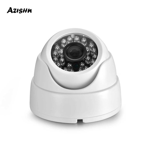 IP Kameralar Azishn AHD Güvenlik Kamerası 5MP 1080P 720p İç Mekan IR Kesim Filtresi 24LEDS GECE Vizyon CCTV H.265+ Video Gözetim 24413