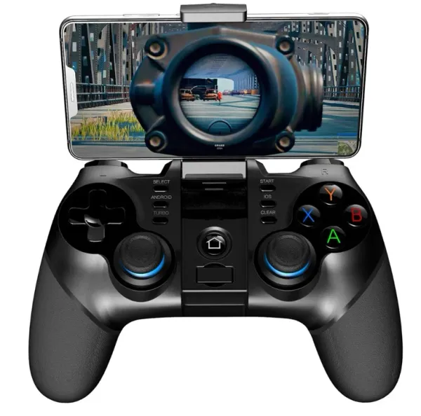 GamePads PG9156 BT Gamepad con controller di gioco per ricevitori wireless da 2,4 g con joystick gamepads per iPhone Android TV Box PC