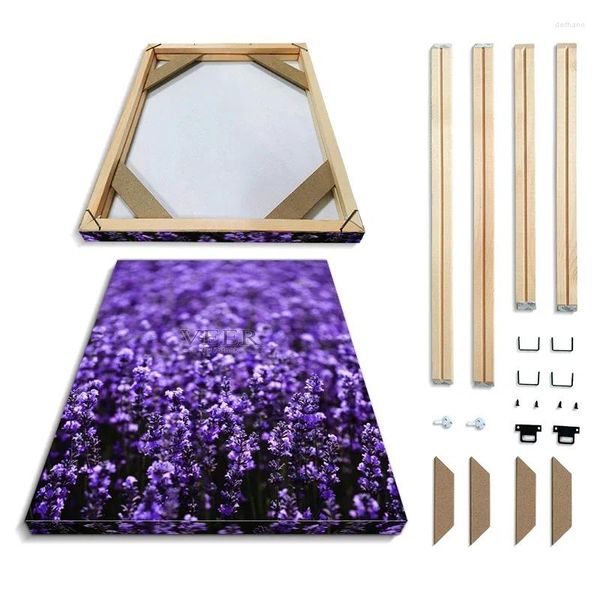 FRAMENTOS NATURAIS MOLOD PO Frame PO DIY Poster/tela/diamante/pintura Suporte de tamanho personalizado Vendas diretas de fábrica