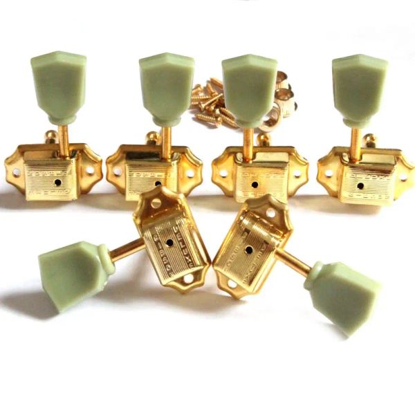 Cables Gold 3+3 Suncune di chitarra vintage LP Guitar Machine Heads Tuning Guitar Tuning Keys