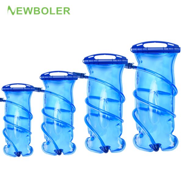 Lieferungen Wasserbag 1L 1,5L 2L 3L Wasser Blasenreservoir Hydratation Behälter Packspeicher BPA kostenlos laufende Hydratation Weste Rucksack