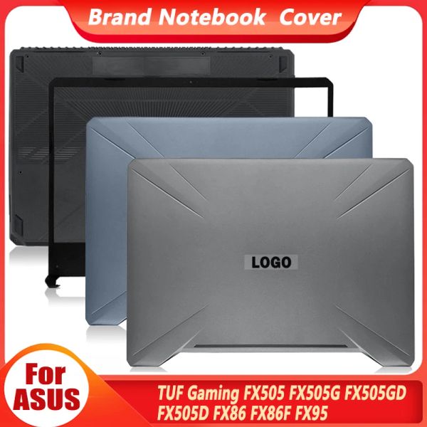 Casos Novo metal para asus tuf gaming fx505 fx505g fx505gd fx505d fx86 fx86f fx95 laptop lcd tampa traseira tampa frontal tampa inferior tampa inferior