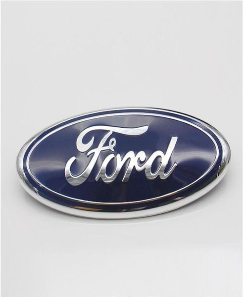 1PC for FORD 20042014 F150 MIRROR blue Front Grill BadgeTailgate Emblem Oval Decal5493561