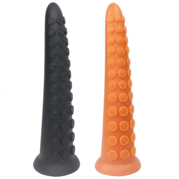 Octopus Tentacle Cup Copo Feminino Vestíbulo Pull Contas de silicone plug plug adulto masculino masculino masculpator erótico brinquedos sexy