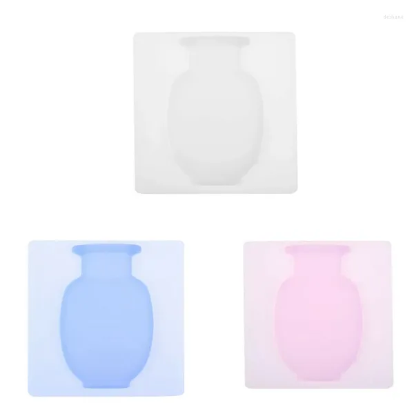 Vasi Absf Fai da te Magic Wall Hang Vase Sticky Flower Bottle in gomma Contenitore floreale silicone