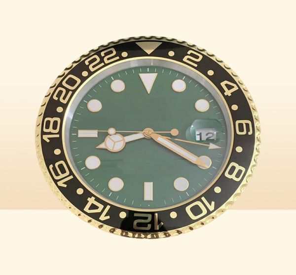 Cyclops Metal Watch Shape Wall Clock с тихим движением Luxury Design8193191