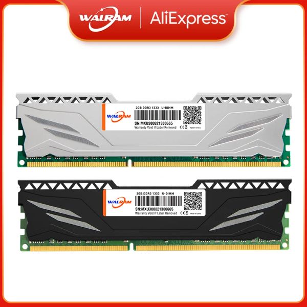 Rams walram ram ddr3 4gb 8gb 1866MHz 1600MHz 1333MHz Memória da mesa 240 pinos Dimm 1.2V Memoria DDR4 Memory Memory com dissipador de calor