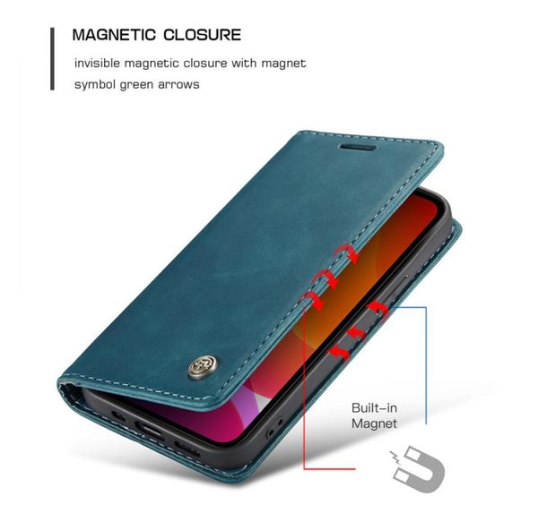 Neue Multifunktions -Lederhüllen Retro Frosted Bank Card Holder Brieftaschenhülle für iPhone 14 13 12 11 Pro Max XR X X XS 7 8 6S PLU9411239