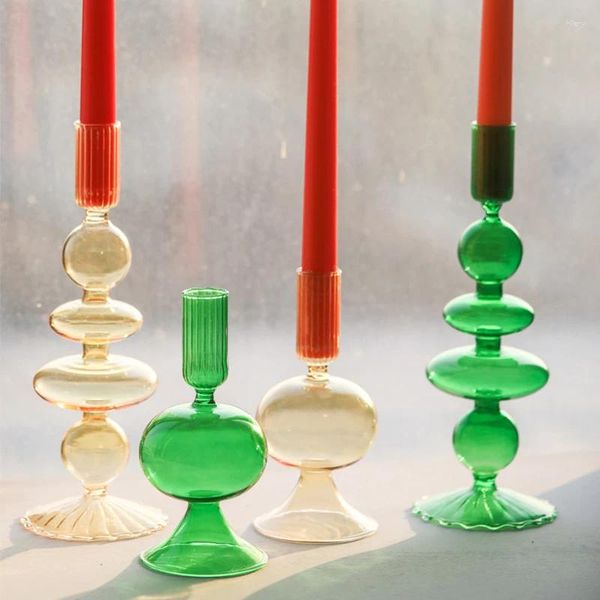 Candele vaso di fiori per decorazione da tavolo soggiorno fioriera decorativa ornamenti fatti a mano Nordic