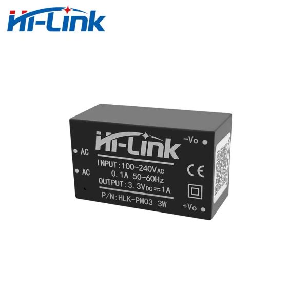 SPEDIZIONI GRATUITA DI SPEDIZIONE GRATUITA 10 PC HILINK da 220 V a 3,3 V 3W Mini alimentatore Mini alimentatore Interruttore domestico intelligente AC DC Converter HLKPM03