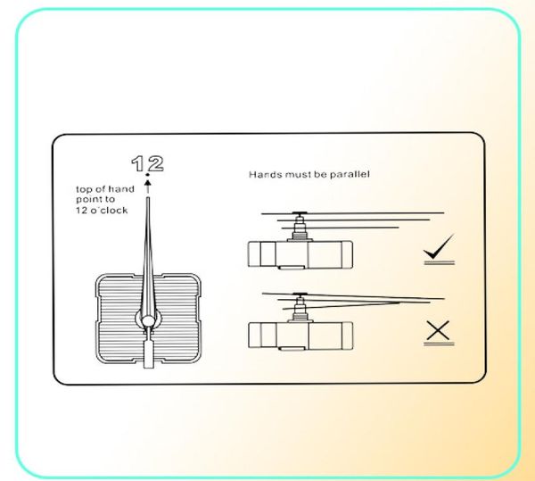 Novos novos números de arábico em ouro de 50pcs de 15 cm para reparo de bricolage DIY ACESSÓRIOS DE RELÓGIOS FICUP8243211