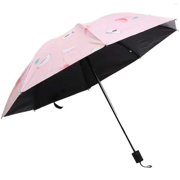 Guarda -chuvas eólica e guarda -chuva resistente à água Mini bolso reforçado Big Dobing Women Sun Original