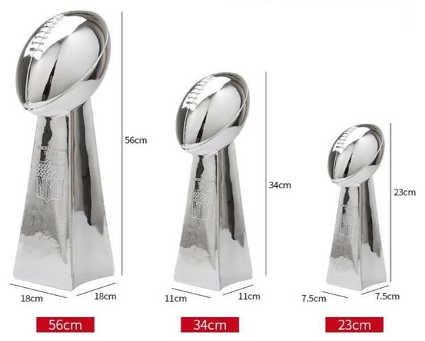 Trofeo di resina di Super B Owl American Football League Cup Vince L Ombardi Trophy 903903924cm 1303903934 cm Full size 221170082