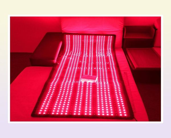 Uso doméstico Infravermelho LED Infravermelho LED Extra grande tamanho grande MAT de corpo inteiro 660nm 850nm Red Light Terapy Pad4380670