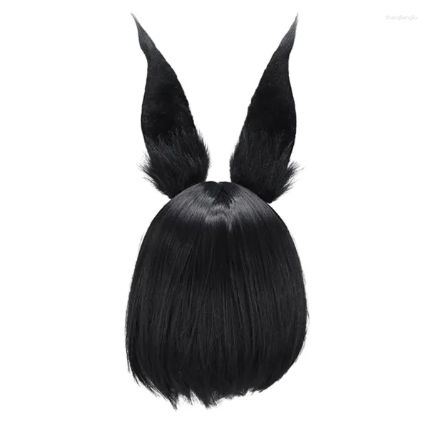 Cabelos de cabelos feitos artificiais de lobo artificial Acessórios de cosplay Acessórios de cosplay Ears Fursuit misfarras de Halloween Party Party