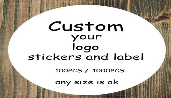 Favor de festas 100pcs adesivos personalizados STETERS STETIONS IMPRESSO DO LOGO TRANSPARENTE DE LABELA ADESIDADE SEUS OS CONSELHEIROS PERSPENSIDADES3582134