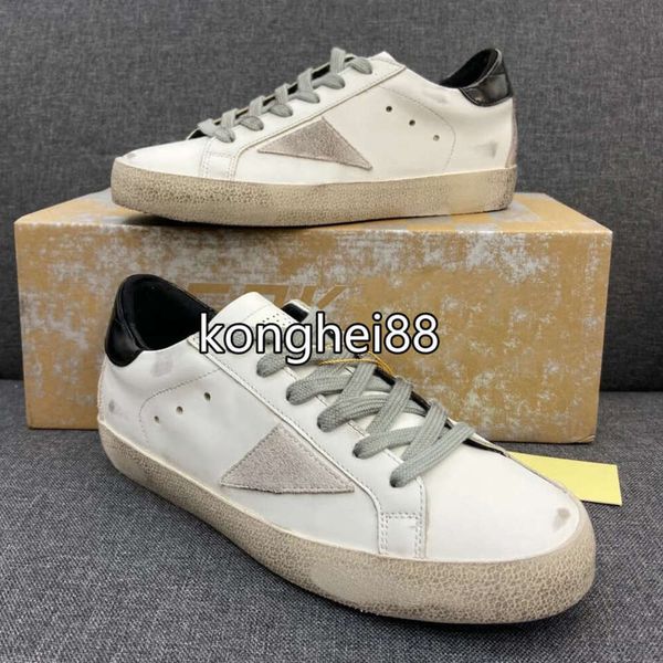 Scarpe da design scarpe vestito casual golden sneaker camminate in pelle pocafer white sports allenatore da viaggio da donna a bassa gocce a basso contenuto di pentola da tennis