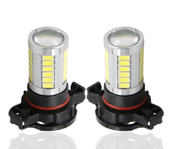 1pcs Светодиодный туман H16 PSX24W 33SMD Высокая мощность передняя светово -светодиодная светодиодная лампочная лампа 9157332