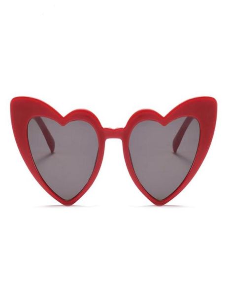 Love Heart Sunglasses for Women 2018 Moda dos óculos de sol dos olhos de gato preto Rosa Rosa Coração de Sol de Sol para homens UV4008416953